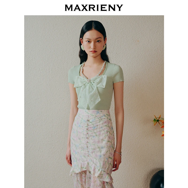 【千颂妮专属】MAXRIENY【商场同款】针织衫