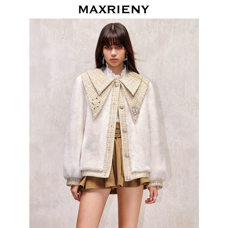 【诗语专属】MAXRIENY毛呢外套大衣短款呢大衣