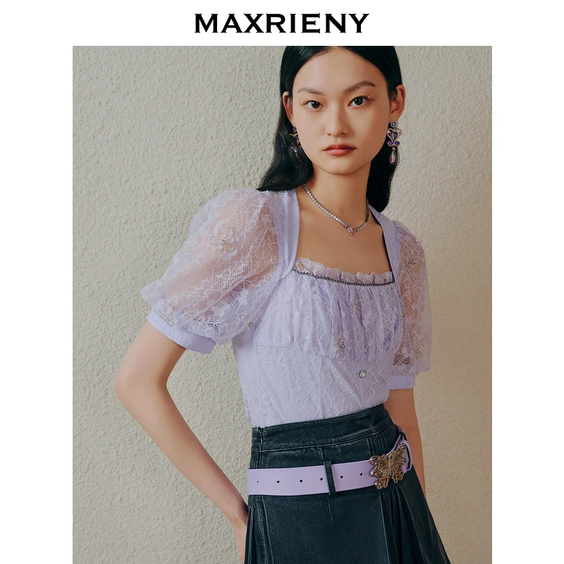 【蜜思仝】MAXRIENY蕾丝衫MC88TP339