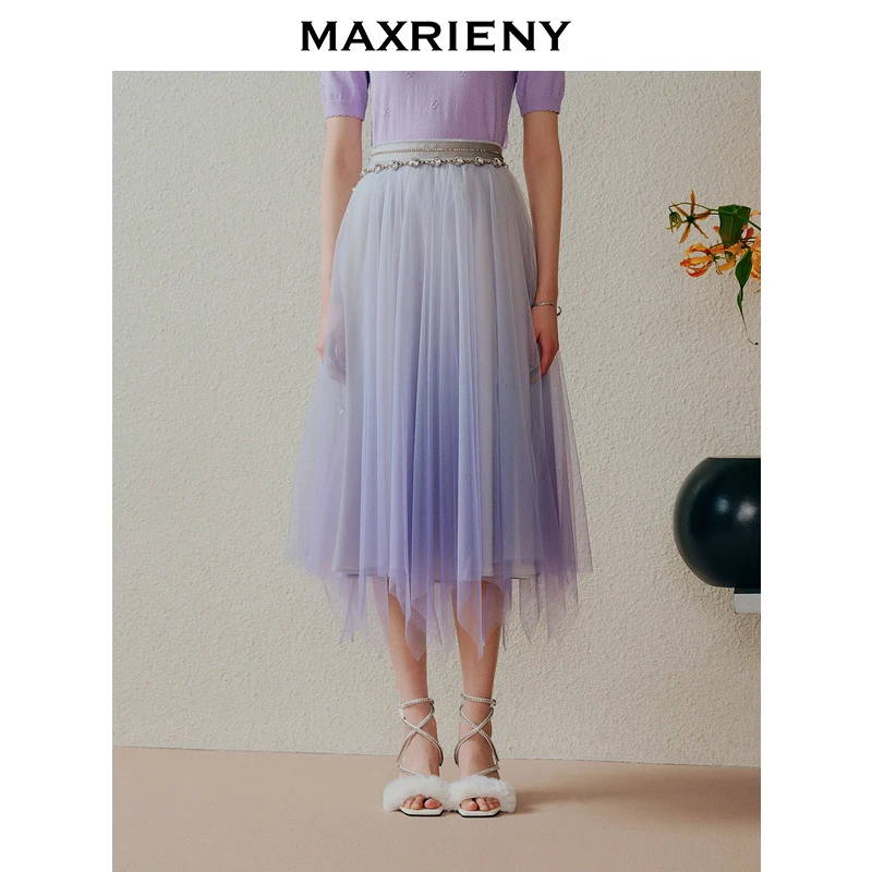 【高高甄选】MAXRIENY【商场同款】2023半身裙