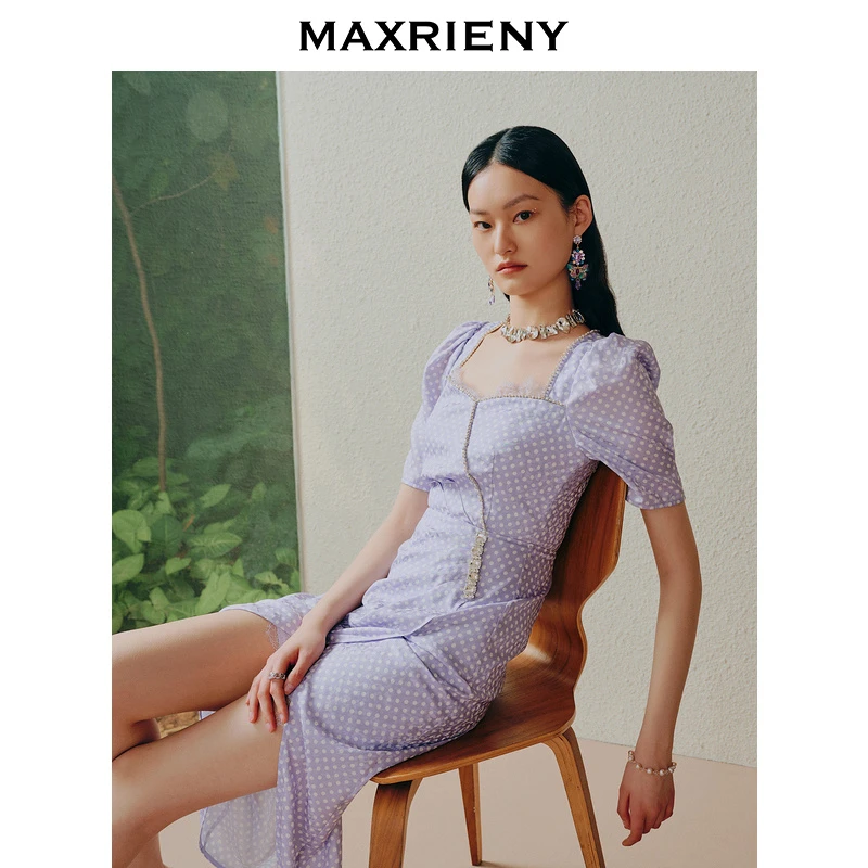 【千颂妮专属】MAXRIENY【商场同款】夏连衣裙