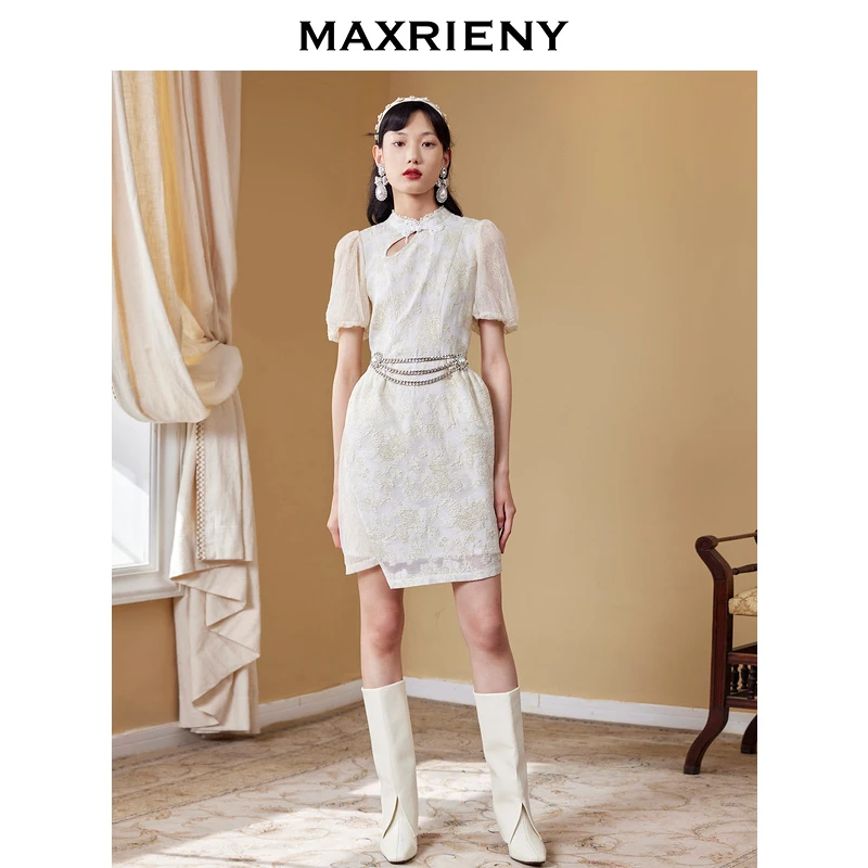（丫头）MAXRIENY连衣裙高端裙子