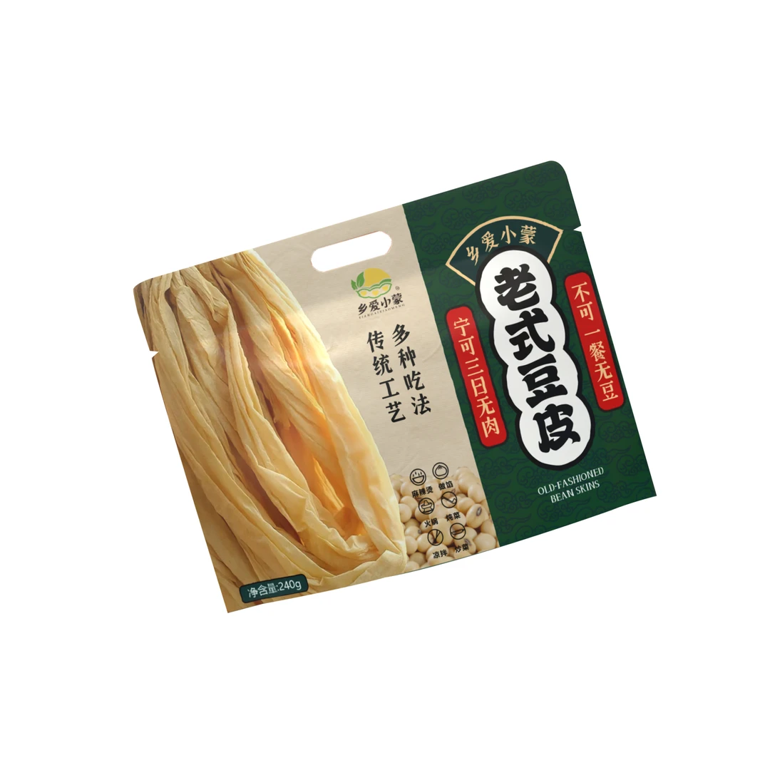 乡爱小蒙 老式豆皮 整条自然晾晒 劲道老豆皮火锅 240g