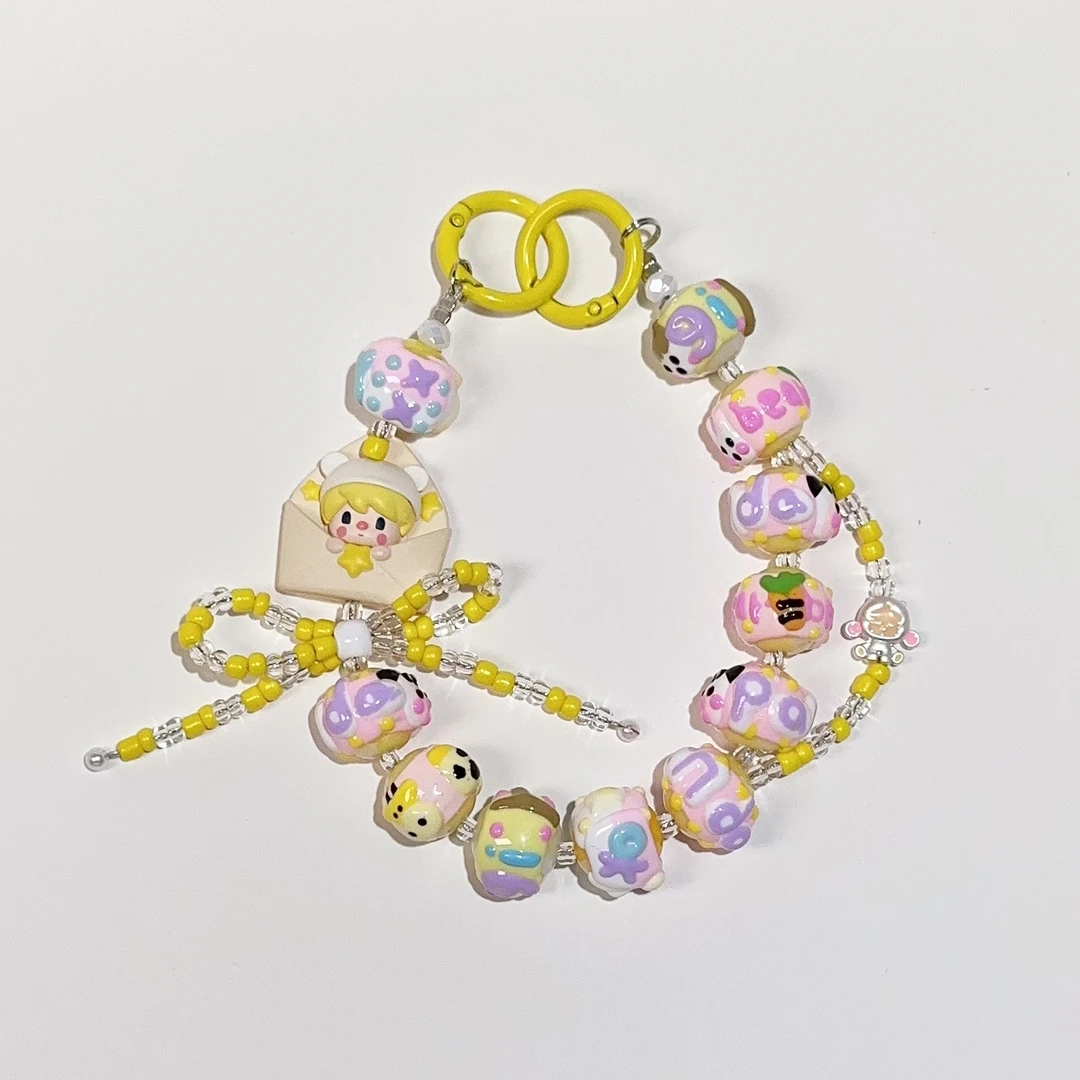 （单拆）柒柒工艺手绘重彩手机链