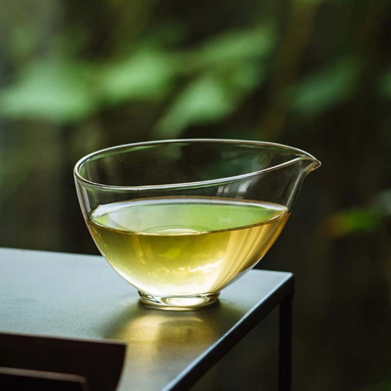 日式玻璃高硼硅公杯玻璃器公道杯匀杯分茶功夫茶具