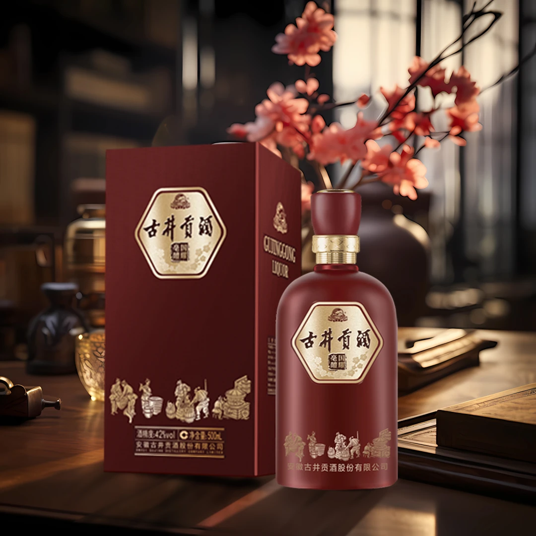 古井贡42°古井贡酒国耀亳醴500ml 饮酒42度500ml