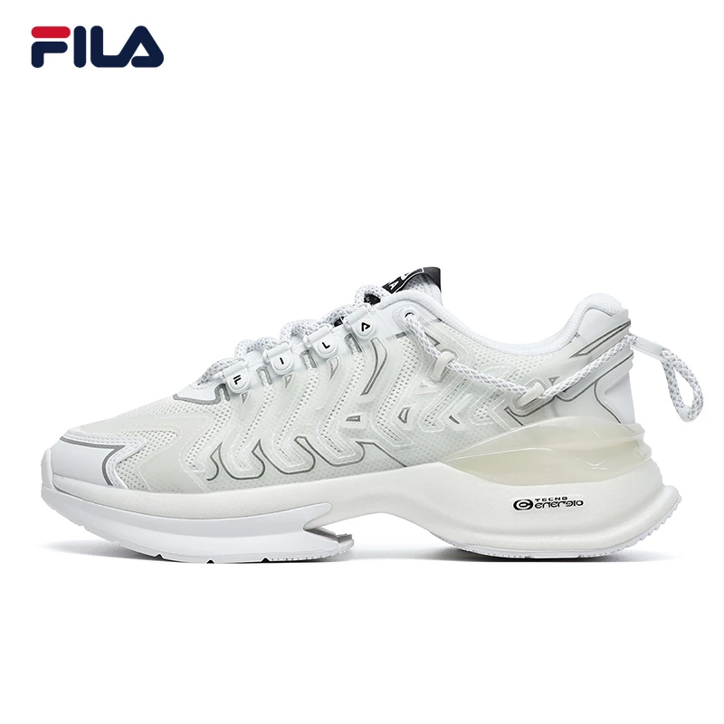 Fila/斐乐男款【光波鞋】反光运动增高老爹鞋跑鞋F12M233121F