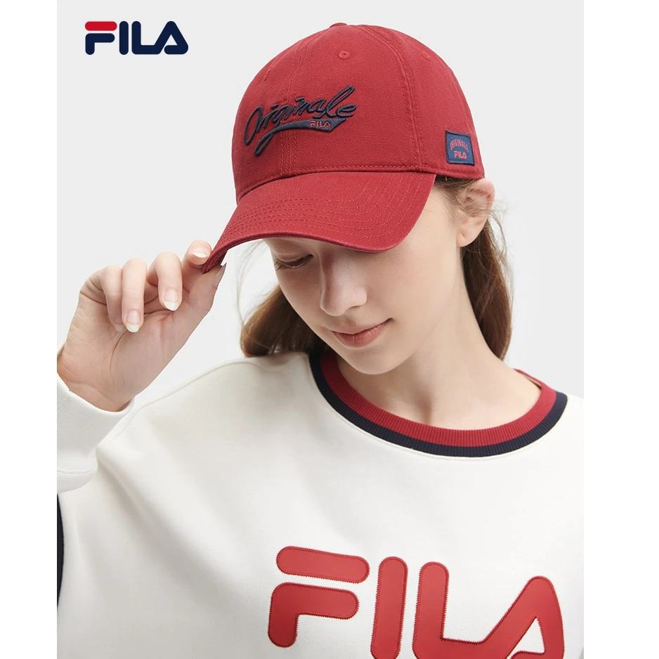 斐乐情侣款球帽时尚冬季新款女帽运动帽鸭舌帽子男帽F13U349237F