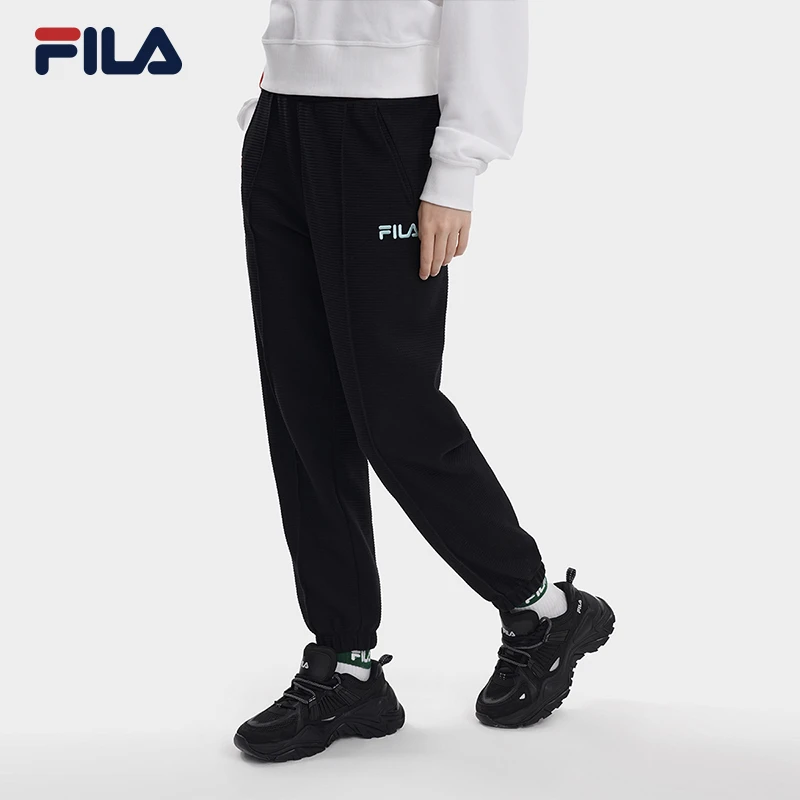 FILA/斐乐女装【百搭舒适透气女裤】秋季休闲运动长裤F11W339601F