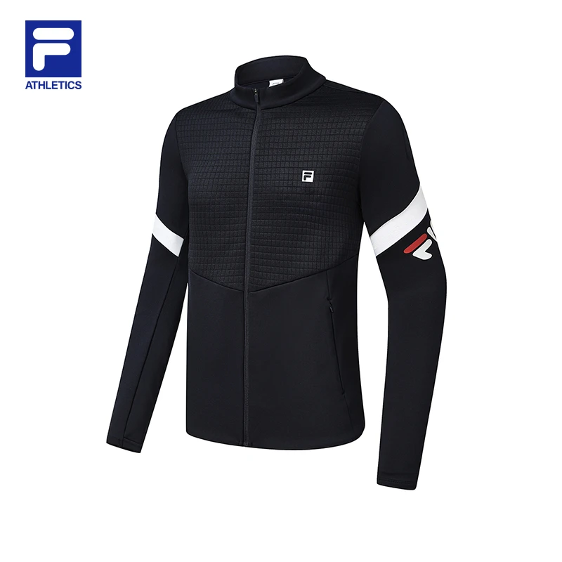 Fila/斐乐【高弹抓毛加厚】网球系列秋冬男款运动外套A11M243505F