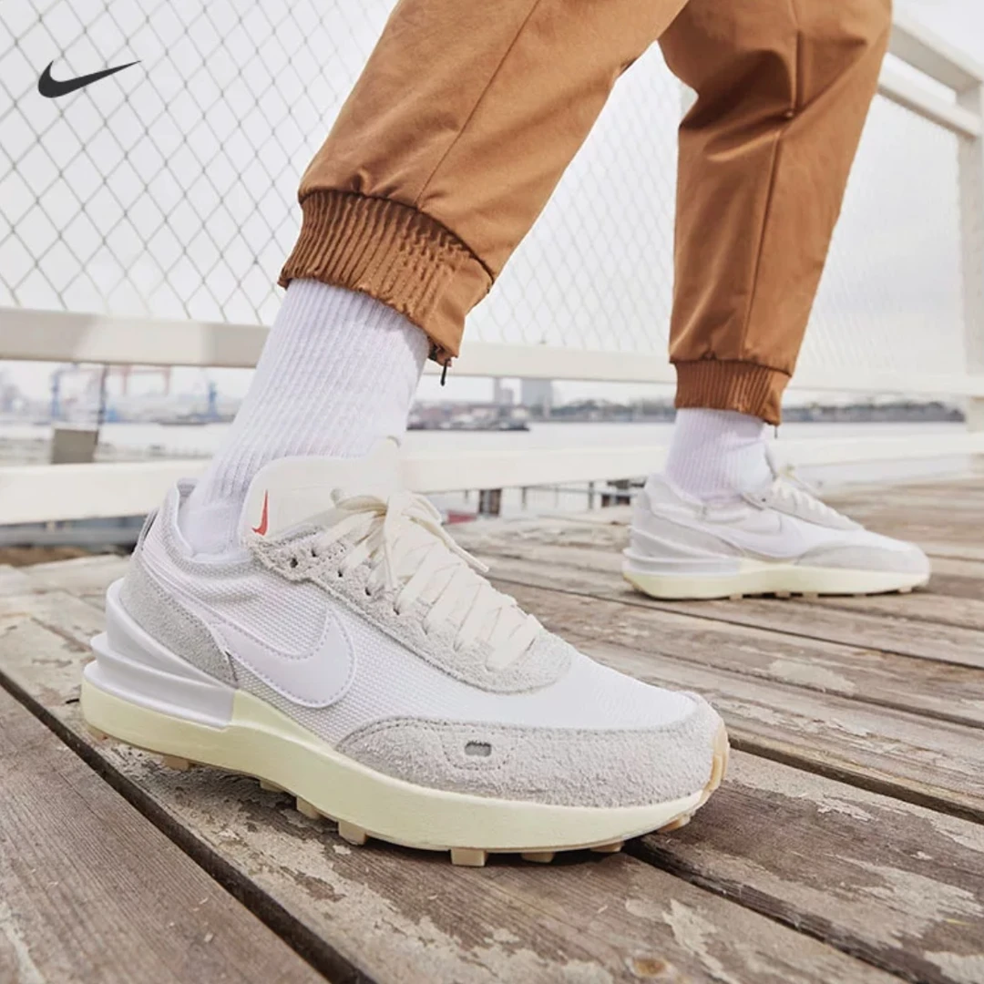 Nike/耐克 Waffle One女款低帮耐磨运动华夫鞋休闲鞋DX2929-100