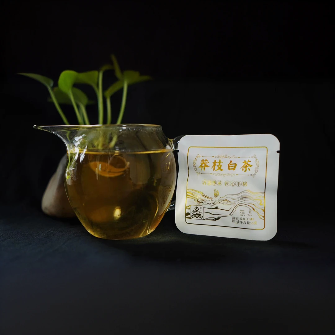 普洱莽枝白茶10片 每片（6）克
