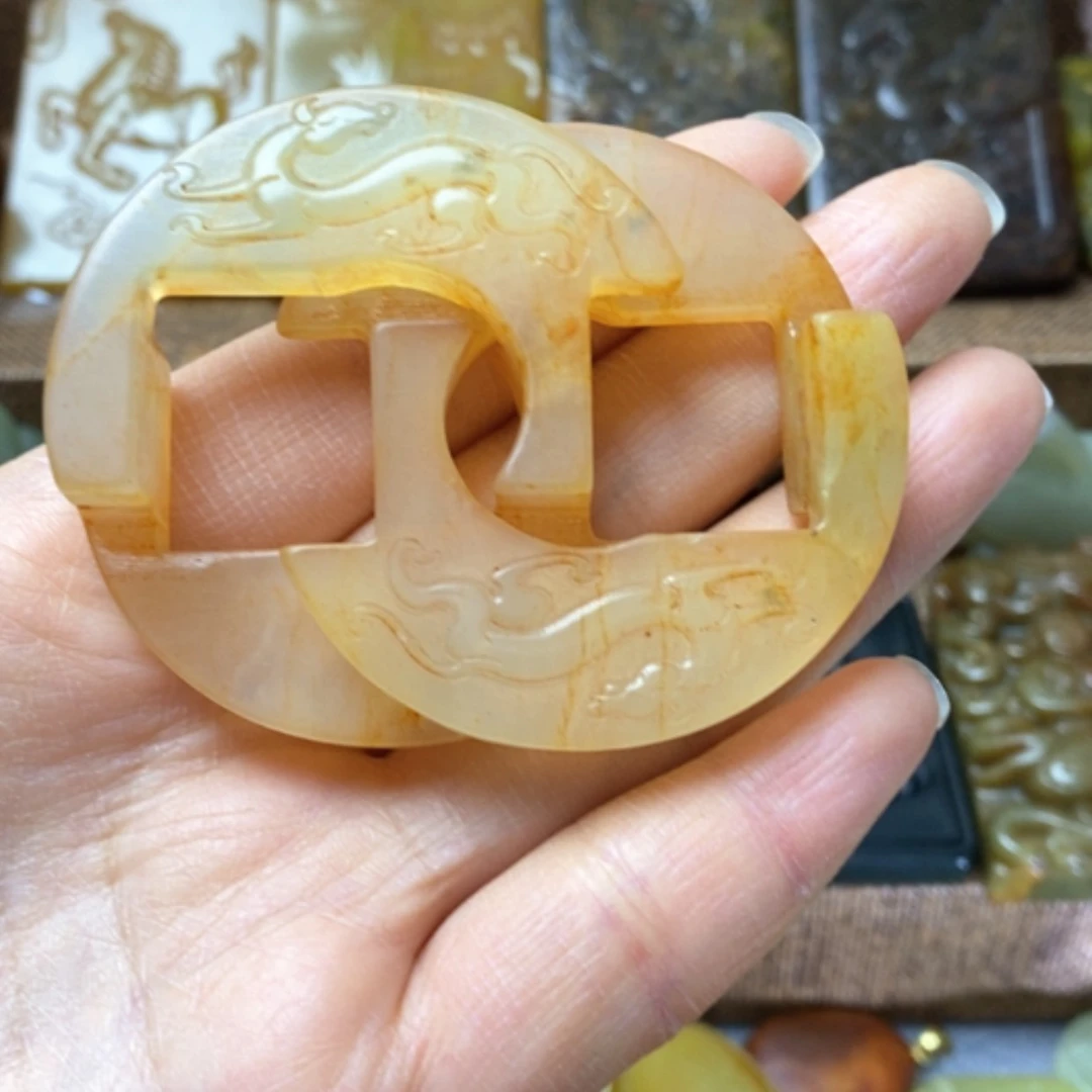 【闪购商品】蛇纹石玉颈饰未镶嵌104