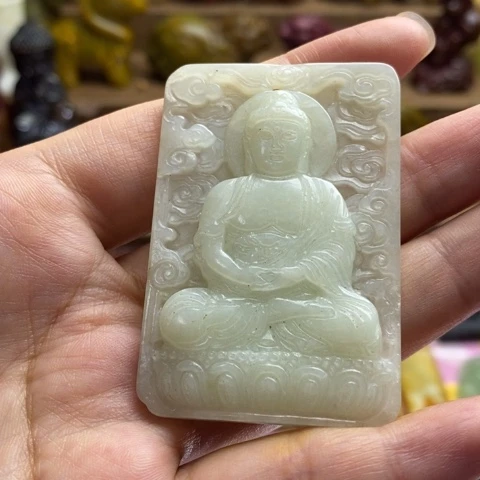 蛇纹石玉颈饰未镶嵌04