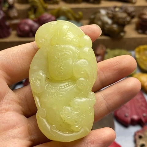 蛇纹石玉颈饰未镶嵌162