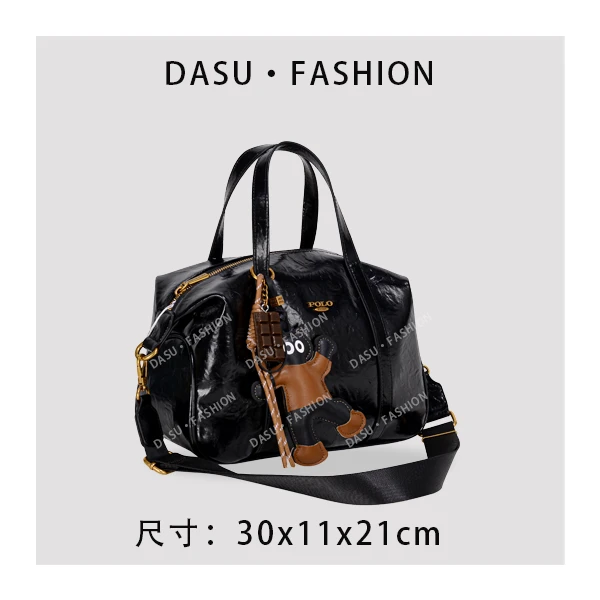 【苏总专属】GQ-1804-黑色女士时尚潮流气质腋下包斜挎包