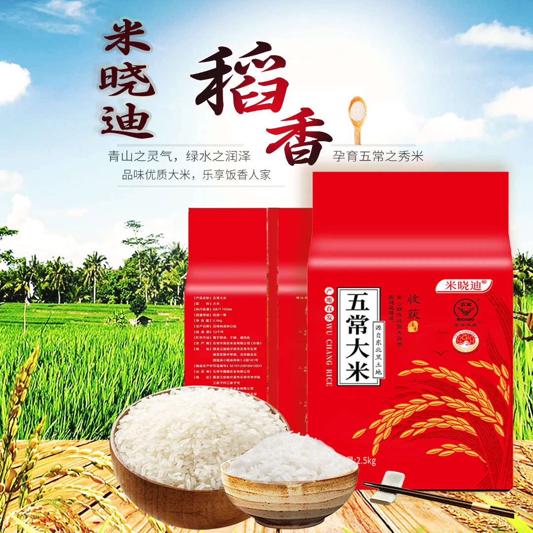 （老舅专属)五常大米 一年一季2024年新米【5斤装】