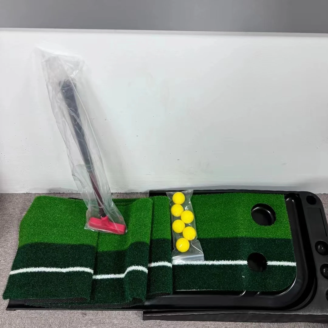 高尔夫球练习器家庭迷你套装成人儿童室内高尔夫推杆练习器
