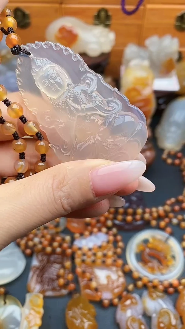 【闪购商品】玛瑙/玉髓颈饰未镶嵌DD