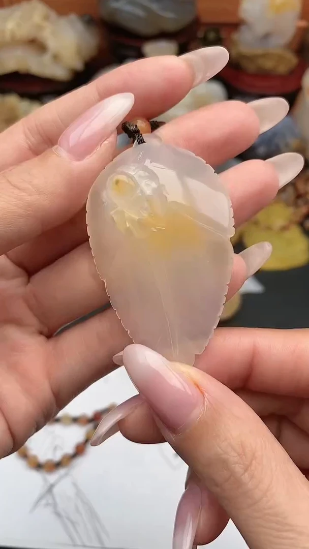 【闪购商品】玛瑙/玉髓颈饰未镶嵌DD