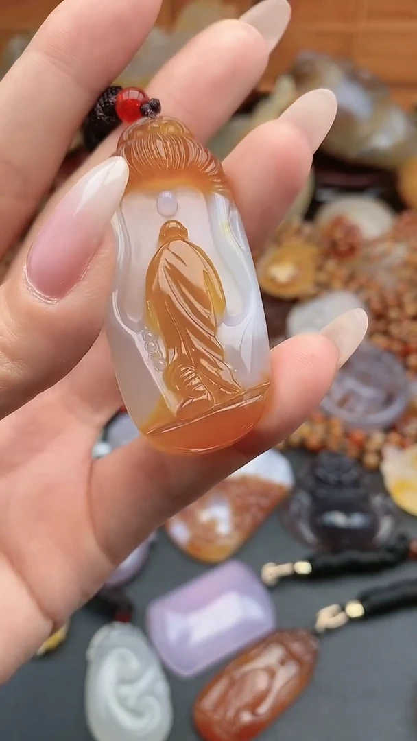 【闪购商品】玛瑙/玉髓颈饰未镶嵌DD