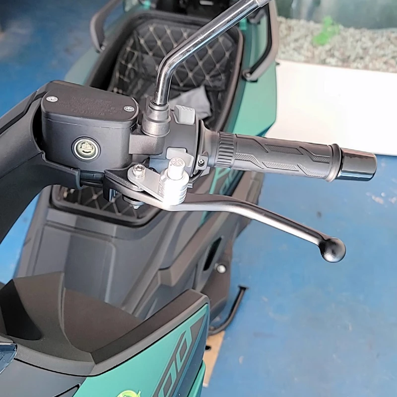适用于豪爵UHR150摩托车改装PCX160刹车驻车开关坡道停车手刹制动