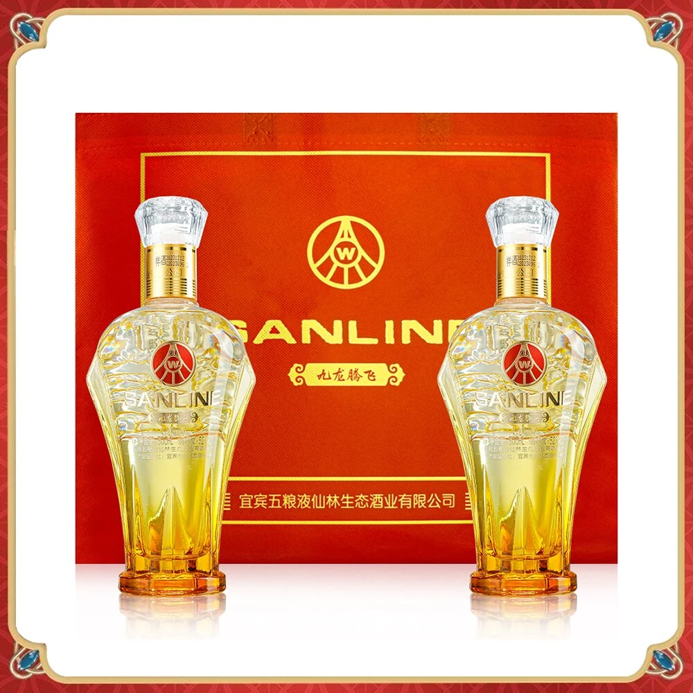SANLINE宜宾五粮液仙林生态出品 酒水节 九龙腾飞 植物类露酒52度