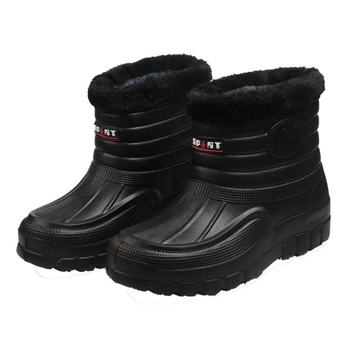 软面男士鞋爸爸轻便棉鞋冬季洋气老人鞋EVA棉男款软底休闲舒适