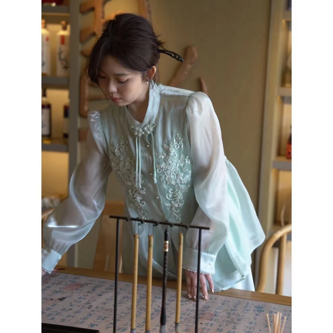 晶咕【双双宠粉】【半身裙】落月光套装缎面半身裙