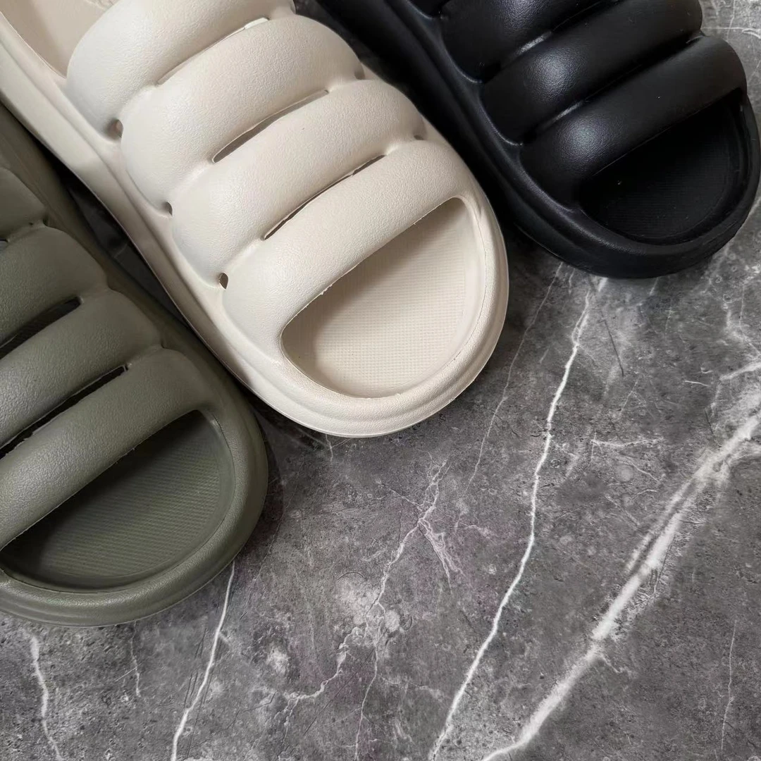 夏季时尚厚底小众踩屎感百搭拖鞋