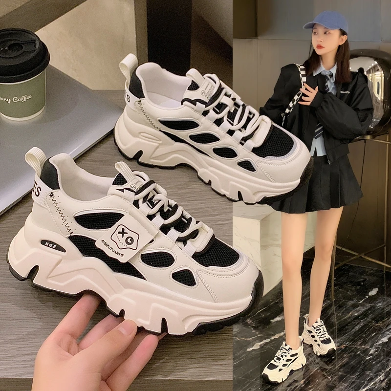 ASH CASSIE老爹鞋女2025春季新款女鞋厚底爆款超火百搭休闲运动鞋