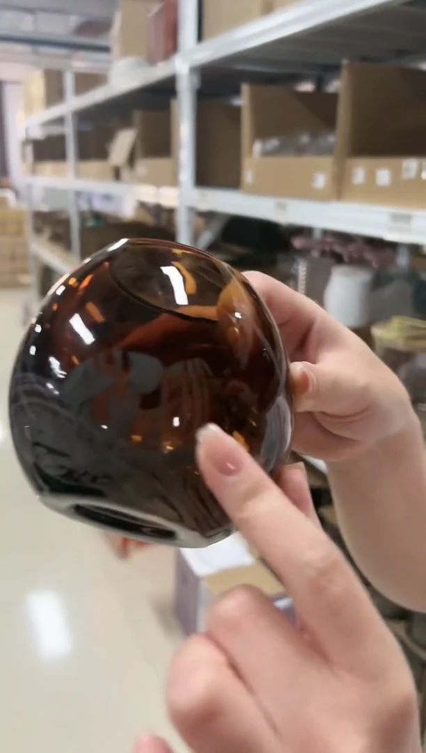 【闪购商品】HW-hm椭圆刷牙杯-云纹琥珀