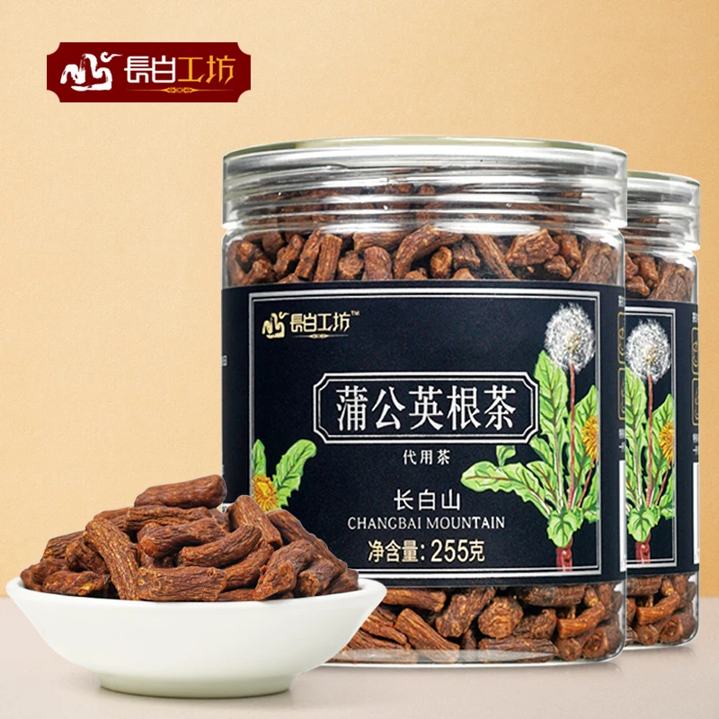 长白工坊蒲公英根茶255g* 2瓶 长白山婆婆丁根