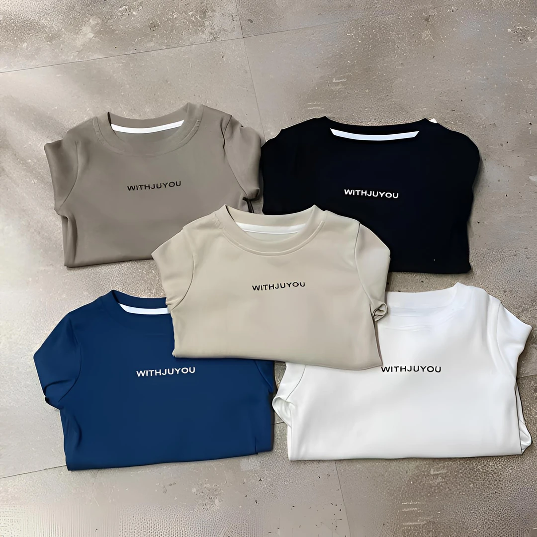 82038【具有】韩版字母坑条打底打底衫