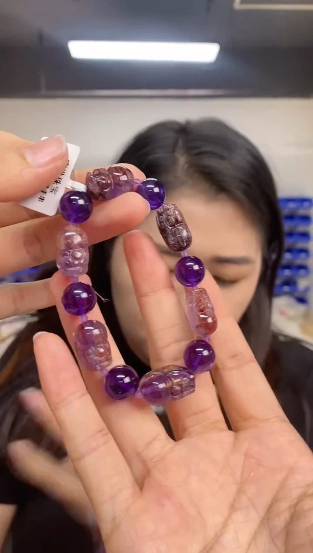 【闪购商品】水晶手串未镶嵌多样性发其一