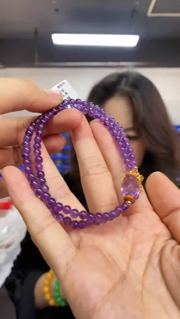 【闪购商品】水晶项链未镶嵌多样性发其一颜色微差