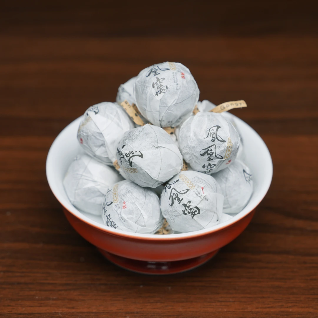 澜普号【凤凰窝龙珠】普洱茶生茶龙珠8g