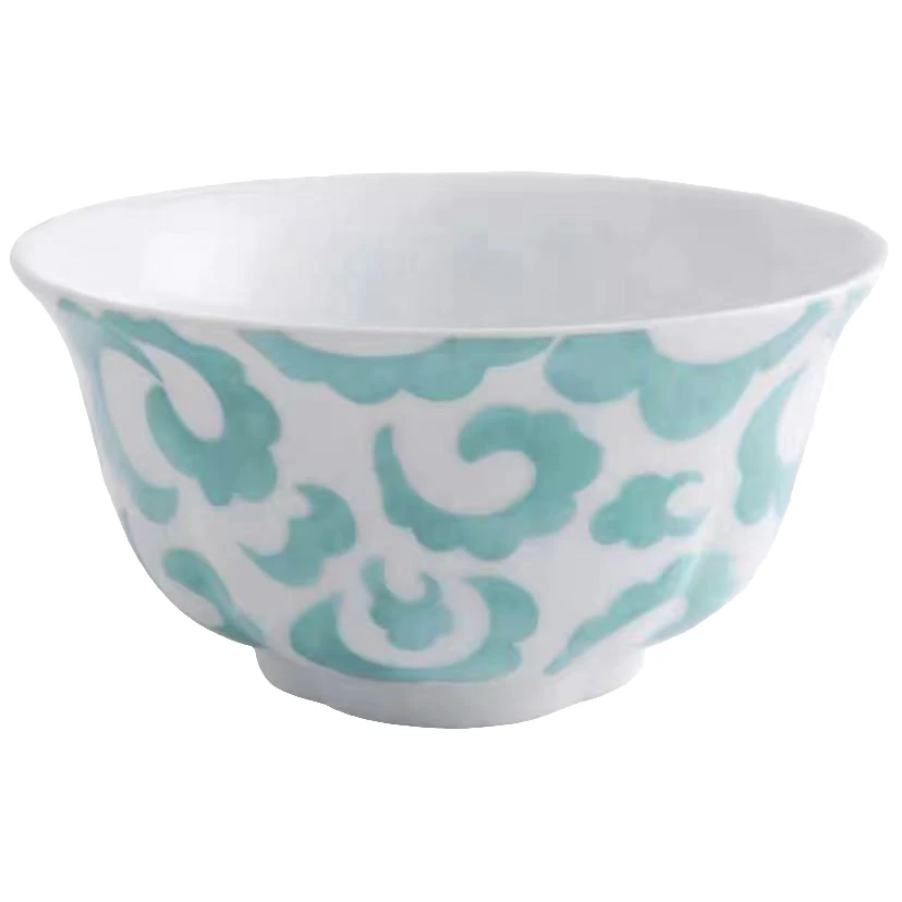 陶瓷餐具 LEGLE丽固如意祥云系列餐具 家用精致祥云米饭碗12cm