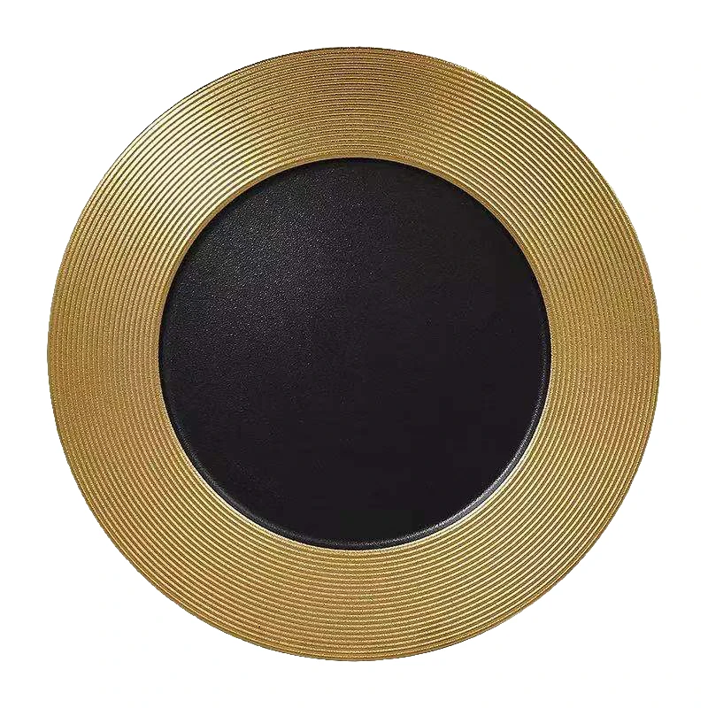 RAK METAL FUSION Round Flat Plate 欧式奢华西餐盘主餐盘 29CM