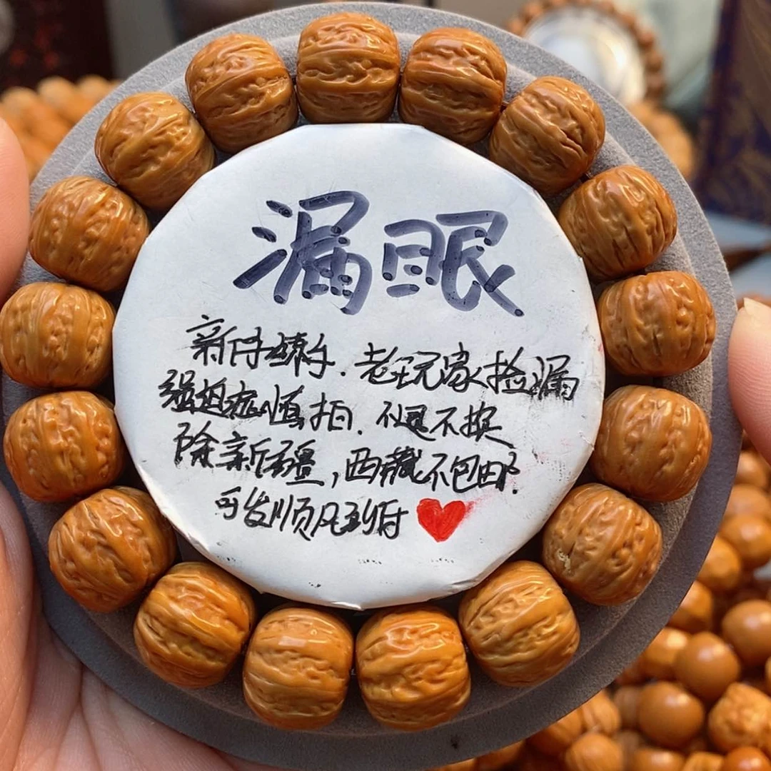 【闪购商品】猴头核桃吊坠树****熊京八漏眼9.9