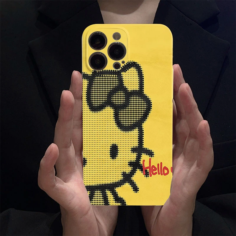 卡通凯蒂猫苹果手机壳15promaxiphone14高级感华为小米荣耀手机壳