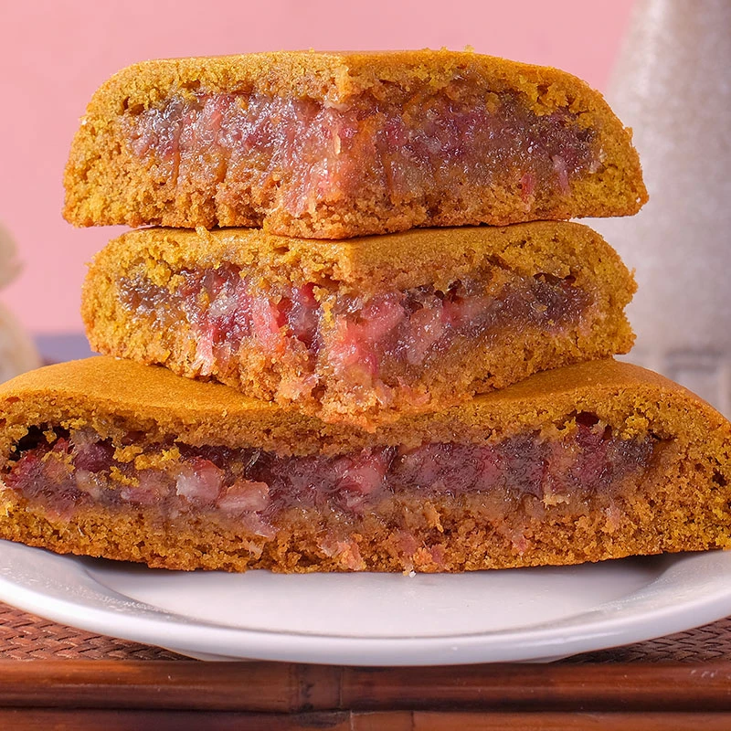 香冠云南宣威老火腿滇式月饼300g云腿红饼