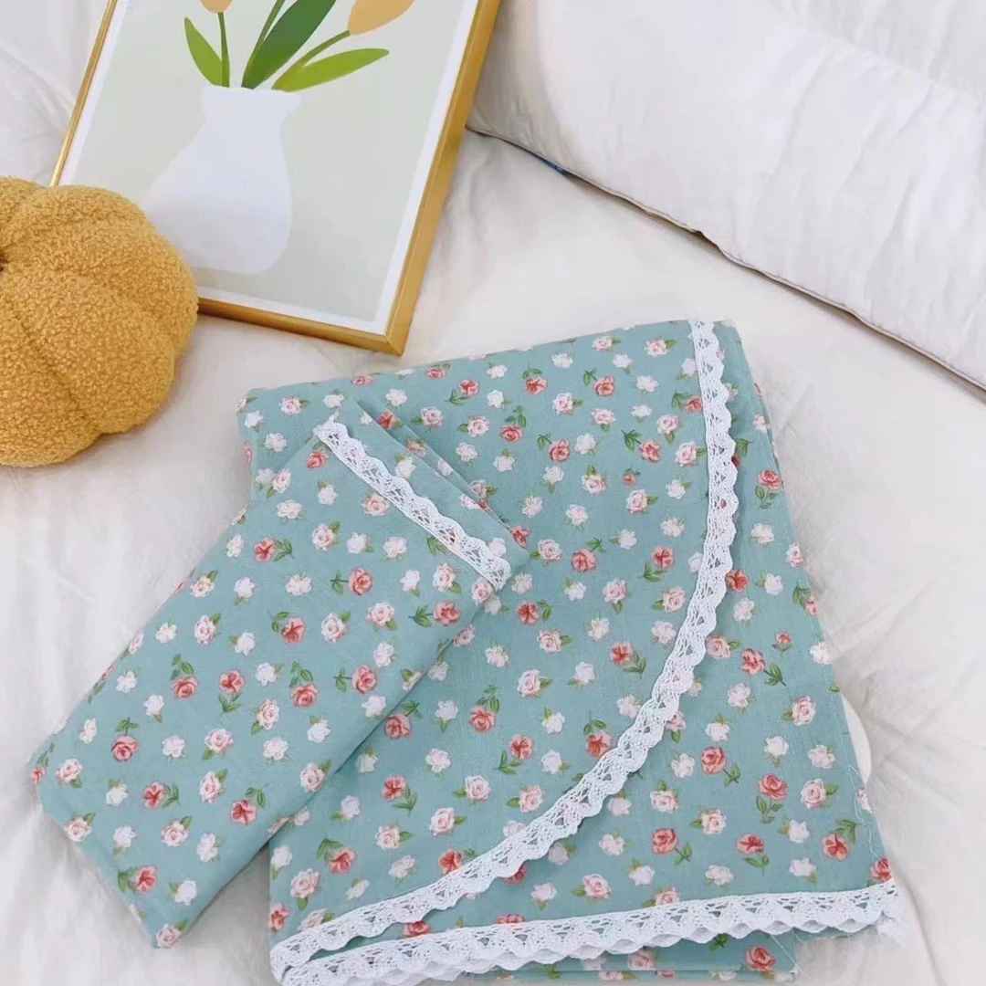 三枚缎卡【三件套 床单+枕套】<蓝汐>  2.3X2.4m<±5cm>双人