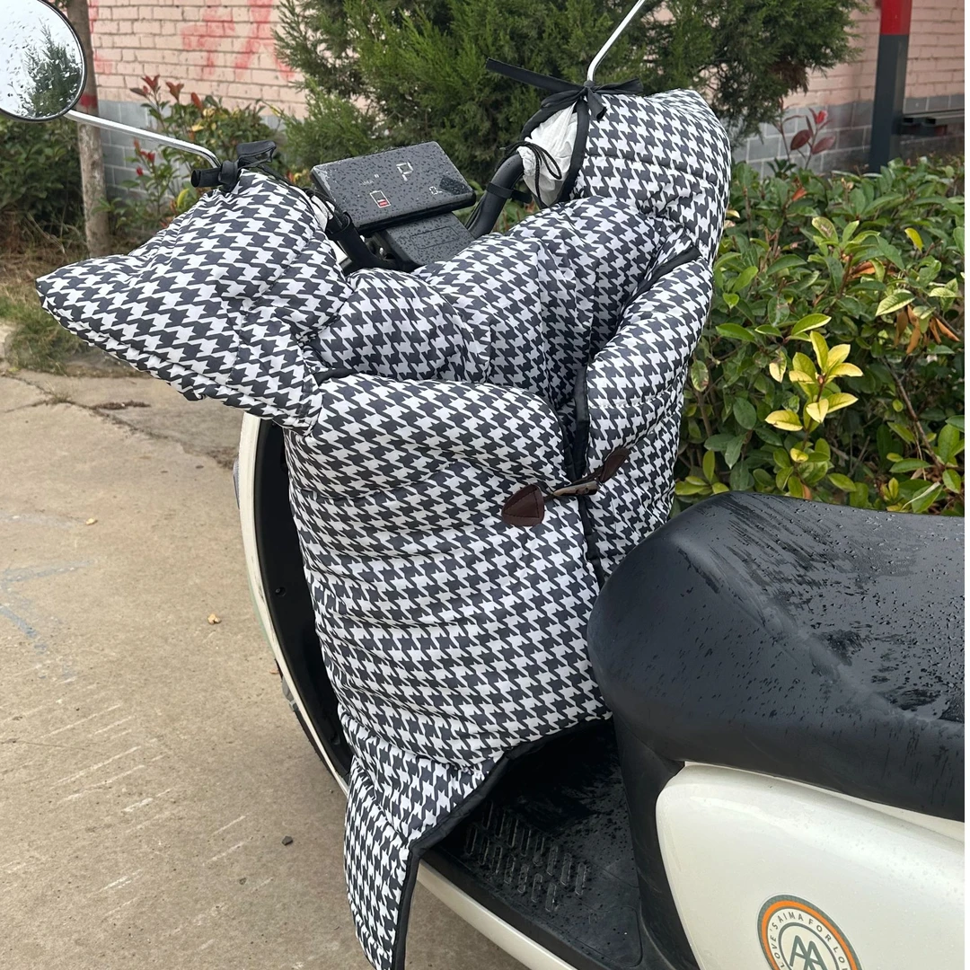 2025新款四季电动车挡风被四季加厚防雨防水保暖电瓶车挡风被