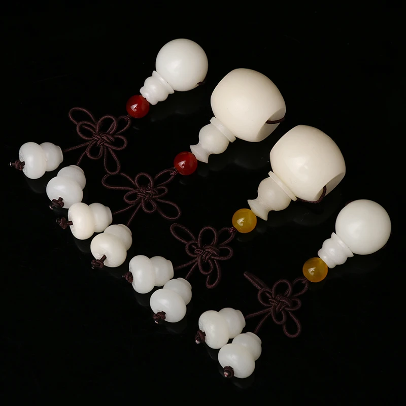 DIY配件藏式白玉菩提根佛头佛塔三通套装108佛串手串星月金刚配饰