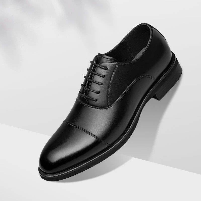 【零度经典】男鞋真皮高档正装鞋男士商务休闲鞋德比鞋新郎婚鞋子男