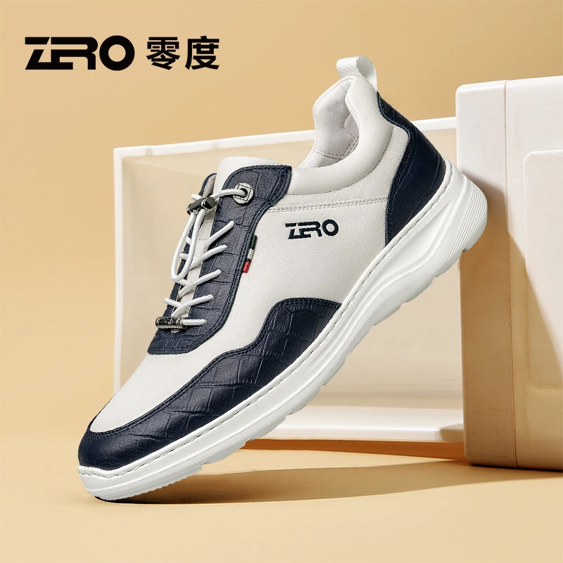 【浮云系列】零度运动休闲男时尚2025夏季新款轻质软底拼色低帮鞋子