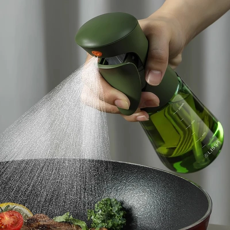 LISSA玻璃喷油壶厨房家用喷油壶雾化喷油瓶油罐雾状喷雾式油喷壶