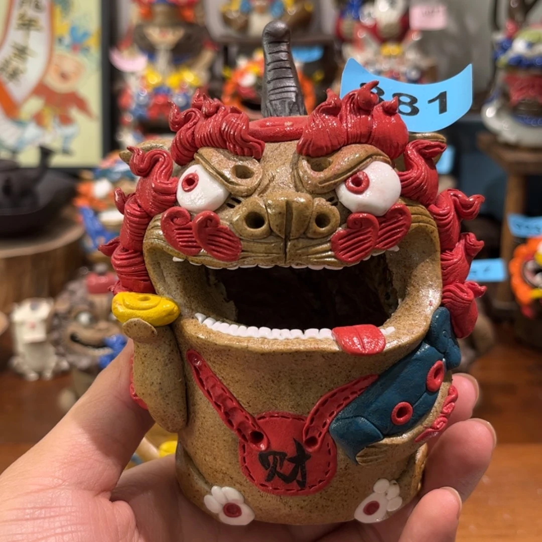 【闪购商品】陶瓷泥塑雷**络