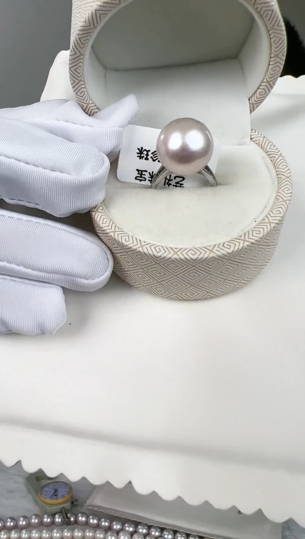 【闪购商品】淡水珍珠戒指未镶嵌14-15